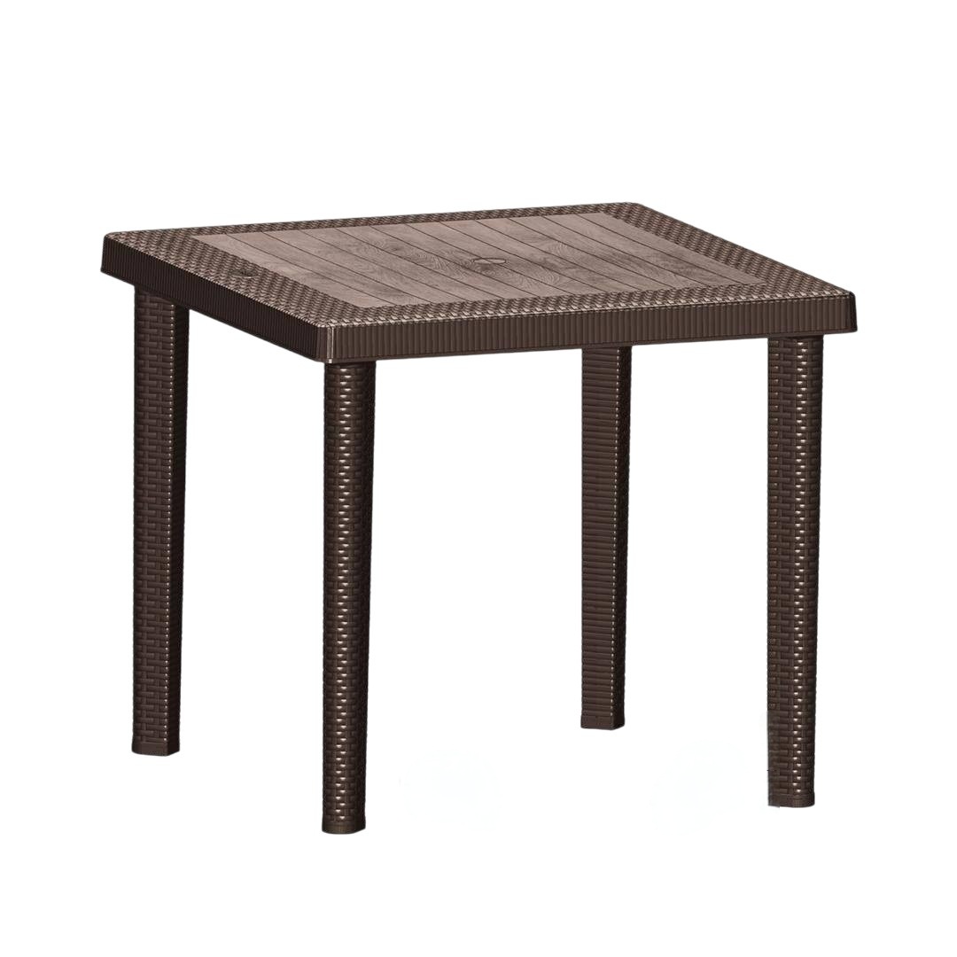 میز مربع 83در83 حصیری ناصر کد333
