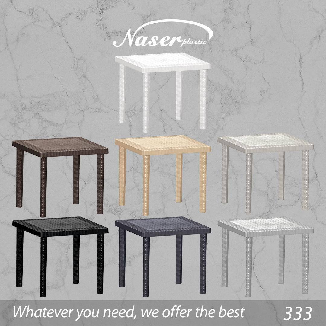 میز مربع 83در83 حصیری ناصر کد333 - تصویر 2